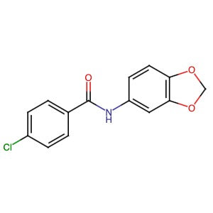 CAS 405156-90-3 | 4-Chloro-N-(3,4-methylenedioxyphenyl)benzamide