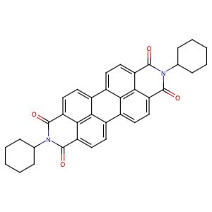 41572-86-5 | 2,9-dicyclohexylanthra[2,1,9-def:6,5,10-d'e'f']diisoquinoline-1,3,8,10(2H,9H)-tetraone - Hoffman Fine Chemicals