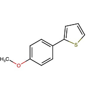 42545-43-7 | 2-(4-Methoxyphenyl)thiophene - Hoffman Fine Chemicals