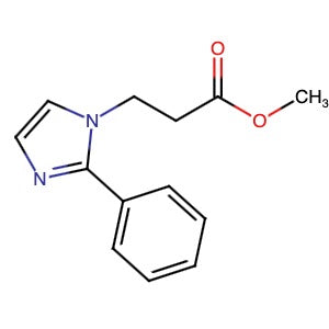 43115-78-2 | Methyl 3-(2-phenyl-1H-imidazol-1-yl)propanoate - Hoffman Fine Chemicals