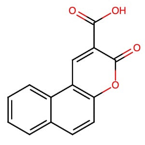 4361-00-6 | 3-Oxo-3H-benzo[f]chromene-2-carboxylic acid - Hoffman Fine Chemicals