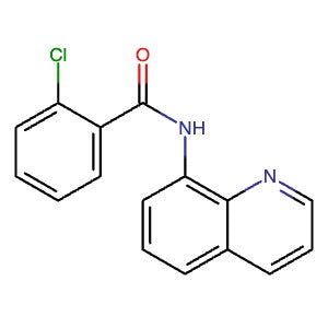 444112-59-8 | 2-Chloro-N-(quinolin-8-yl)benzamide - Hoffman Fine Chemicals