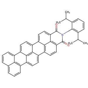 452084-92-3 | 2-(2,6-Diisopropylphenyl)-1H-dibenzo[8,9:13,14]pentapheno[3,4,5-def]isoquinoline-1,3(2H)-dione - Hoffman Fine Chemicals