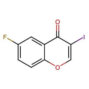 454689-23-7 | 6-Fluoro-3-iodo-4H-1-benzopyran-4-one - Hoffman Fine Chemicals