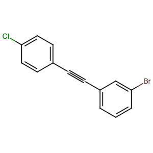 473580-42-6 | 1-(3-Bromophenyl)-2-(4-chlorophenyl)ethyne - Hoffman Fine Chemicals