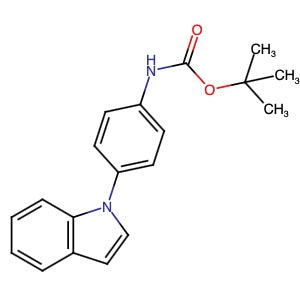 473918-50-2 | 1-(4-N-tert-Butoxycarbonylaminophenyl)indole - Hoffman Fine Chemicals