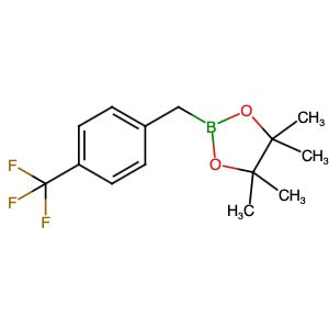 475250-46-5 | 4,4,5,5-Tetramethyl-2-(4-(trifluoromethyl)benzyl)-1,3,2-dioxaborolane - Hoffman Fine Chemicals