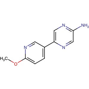 475275-82-2 | 5-(6-Methoxypyridin-3-yl)pyrazin-2-amine - Hoffman Fine Chemicals