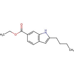 491601-40-2 | Ethyl 2-butyl-1H-indole-6-carboxylate - Hoffman Fine Chemicals