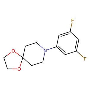 494861-58-4 | 8-(3,5-Difluorophenyl)-1,4-dioxa-8-azaspiro[4.5]decane - Hoffman Fine Chemicals