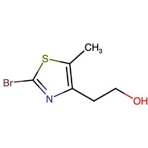 496062-16-9 | 2-Bromo-4-(2-hydroxyethyl)-5-methylthiazole - Hoffman Fine Chemicals