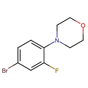513068-89-8 | 4-(4-Bromo-2-fluorophenyl)morpholine - Hoffman Fine Chemicals