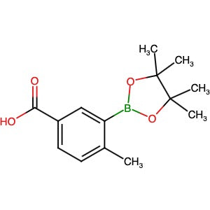 515131-35-8 | 4-Methyl-3-(4,4,5,5-tetramethyl-1,3,2-dioxaborolan-2-yl)benzoic acid - Hoffman Fine Chemicals