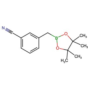 517920-57-9 | 3-[(4,4,5,5-Tetramethyl-1,3,2-dioxaborolan-2-yl)methyl]benzonitrile - Hoffman Fine Chemicals