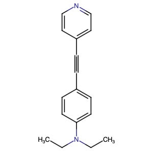 562813-17-6 | N,N-Diethyl-N-[4-(2-(pyridin-4-yl)ethynyl)phenyl]amine - Hoffman Fine Chemicals