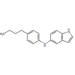564483-30-3 | N-(4-Butylphenyl)-1H-indol-5-amine - Hoffman Fine Chemicals
