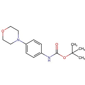 564483-40-5 | 1,1-Dimethylethyl N-[4-(4-morpholinyl)phenyl]carbamate - Hoffman Fine Chemicals