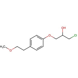 56718-76-4 | 1-Chloro-3-(4-(2-methoxyethyl)phenoxy)propan-2-ol - Hoffman Fine Chemicals