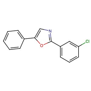 57000-63-2 | 2-(3-Chlorophenyl)-5-phenyloxazole - Hoffman Fine Chemicals