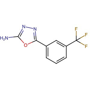 5711-64-8 | 5-(3-(Trifluoromethyl)phenyl)-1,3,4-oxadiazol-2-amine - Hoffman Fine Chemicals