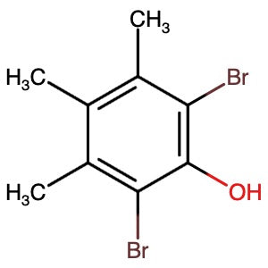 57825-70-4 | 2,6-Dibromo-3,4,5-trimethylphenol - Hoffman Fine Chemicals