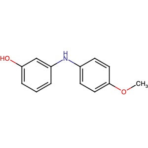 58273-38-4 | 3-[(4-Methoxyphenyl)amino]phenol - Hoffman Fine Chemicals