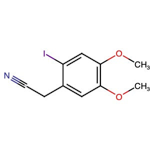58432-84-1 | 2-Iodo-4,5-dimethoxybenzeneacetonitrile - Hoffman Fine Chemicals