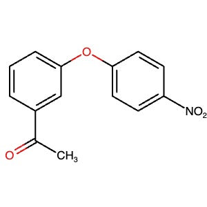 58636-31-0 | 1-(3-(4-Nitrophenoxy)phenyl)ethan-1-one - Hoffman Fine Chemicals