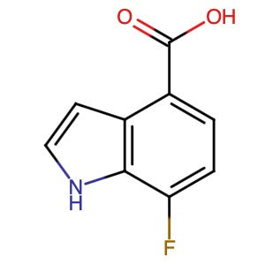 588688-52-2 | 7-Fluoroindole-4-carboxylic Acid - Hoffman Fine Chemicals