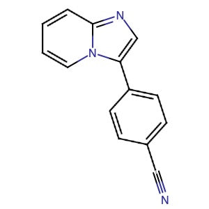 59182-08-0 | 4-(Imidazo[1,2-a]pyridin-3-yl)benzonitrile - Hoffman Fine Chemicals