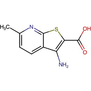 59488-60-7 | 3-Amino-6-methylthieno[2,3-b]pyridine-2-carboxylic acid - Hoffman Fine Chemicals