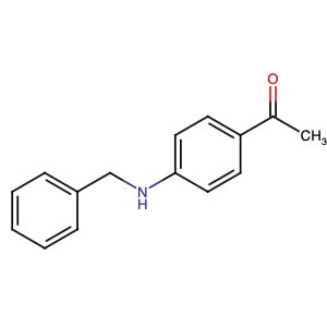 59852-82-3 | 1-[4-[(Phenylmethyl)amino]phenyl]ethanone - Hoffman Fine Chemicals