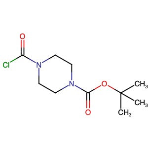 59878-28-3 | 4-Boc-1-piperazinecarbonyl chloride - Hoffman Fine Chemicals
