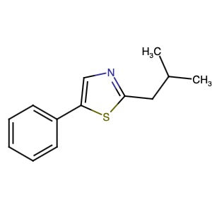 600732-10-3 | 2-(2-Methylpropyl)-5-phenyl-1,3-thiazole - Hoffman Fine Chemicals