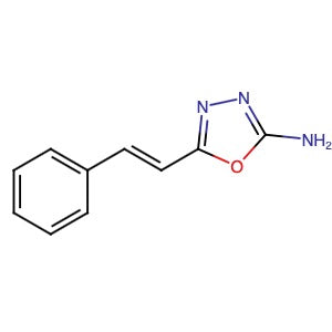 60135-70-8 | 5-[(1E)-2-phenylethenyl]-1,3,4-oxadiazol-2-amine - Hoffman Fine Chemicals
