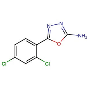 60160-13-6 | 5-(2,4-Dichlorophenyl)-1,3,4-oxadiazol-2-amine - Hoffman Fine Chemicals