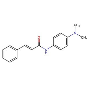 60573-40-2 | trans-N-(4-Dimethylaminophenyl)-3-phenylpropenamide - Hoffman Fine Chemicals