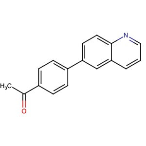 611235-52-0 | 6-(4-Acetylphenyl)quinoline - Hoffman Fine Chemicals