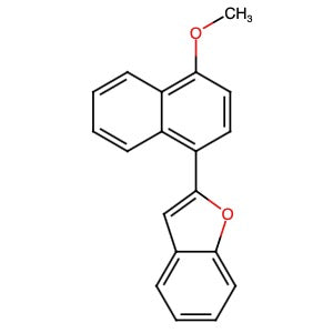 61639-30-3 | 2-(4-Methoxy-1-naphthalenyl)benzofuran - Hoffman Fine Chemicals