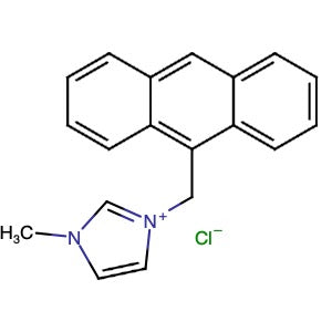 61865-02-9 | 3-(Anthracen-9-ylmethyl)-1-methyl-1H-imidazol-3-ium chloride - Hoffman Fine Chemicals