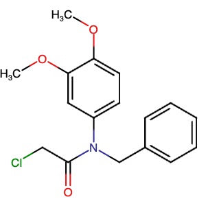 619319-76-5 | N-Benzyl-2-chloro-N-(3,4-dimethoxyphenyl)acetamide - Hoffman Fine Chemicals