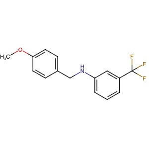 619319-92-5 | N-(p-Methoxybenzyl)-3-trifluoromethyl aniline - Hoffman Fine Chemicals