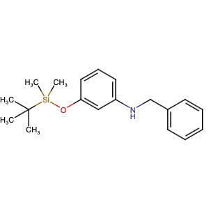 619319-93-6 | N-Benzyl-3-(tert-butyldimethylsiloxy) aniline - Hoffman Fine Chemicals