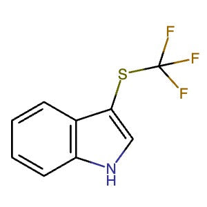 62665-49-0 | 3-[(Trifluoromethyl)thio]-1H-indole - Hoffman Fine Chemicals