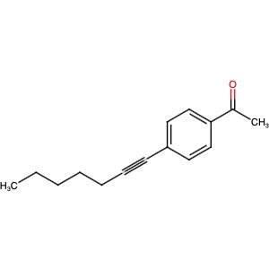 CAS 627885-32-9 | 1-(4-(hept-1-ynyl)phenyl)ethanone