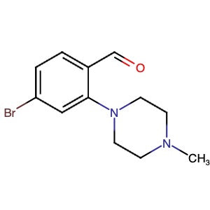 628326-12-5 | 4-Bromo-2-(4-methylpiperazin-1-yl)benzaldehyde - Hoffman Fine Chemicals