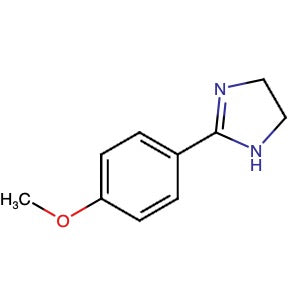 6302-84-7 | 4,5-Dihydro-2-(4-methoxyphenyl)-1H-imidazole - Hoffman Fine Chemicals