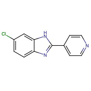 63411-76-7 | 6-Chloro-2-(4-pyridinyl)-1H-benzimidazole - Hoffman Fine Chemicals