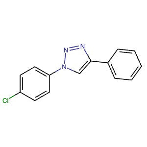 634604-05-0 | 1-(4-Chlorophenyl)-4-phenyl-1H-1,2,3-triazole - Hoffman Fine Chemicals