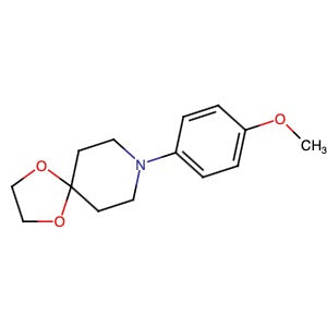 634904-81-7 | 8-(4-Methoxyphenyl)-1,4-dioxa-8-azaspiro[4.5]decane - Hoffman Fine Chemicals